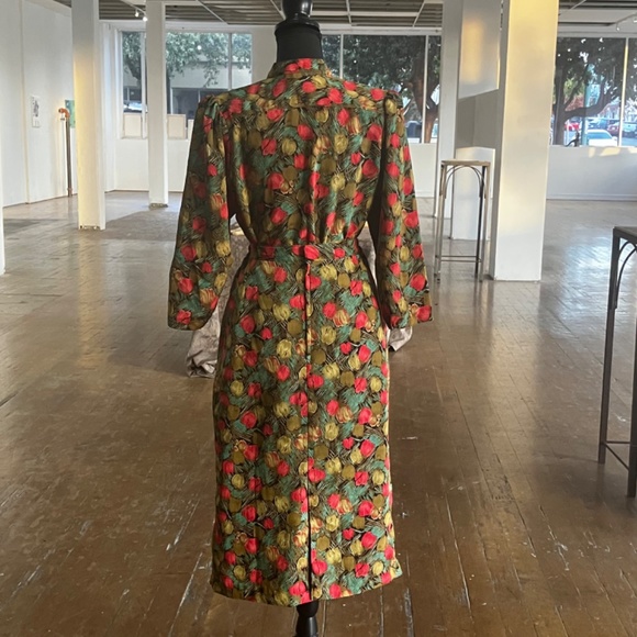 Vintage red yellow and green 2pc skirt set - Picture 11 of 16